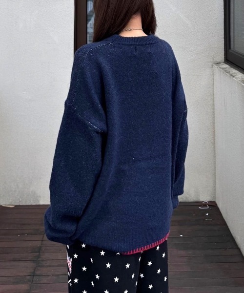 セール】アメリカンロゴニットプルオーバー（ニット/セーター