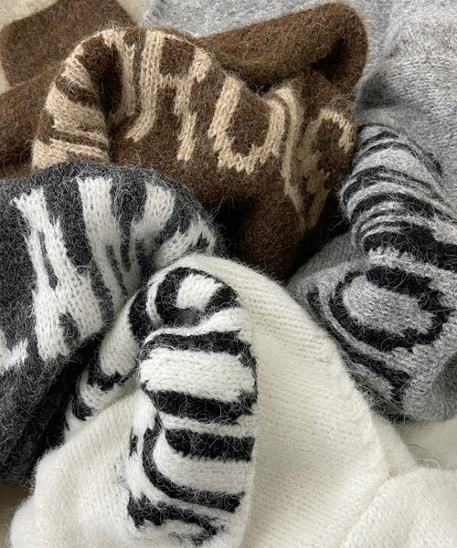 セール】ロゴニットトップス（ニット/セーター）｜non-hedge