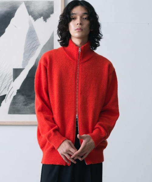 SINSS（シンス）の「High neck drivers knit / ハイネックドライバーズ