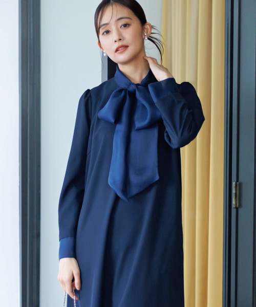 troisiemechaco×formforma】【ハレの日ドレス】ボウタイセレモニー