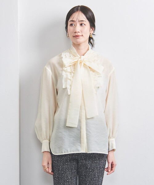 UNITED ARROWS（ユナイテッドアローズ）の「オーガンジー フリル