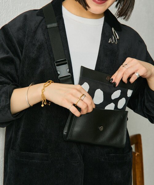 セール】《インフルエンサーuchida企画/本革》ミニワイドテープ