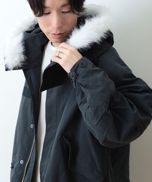 BEAMS HEART（ビームスハート）の「フード付き モッズコート（モッズ