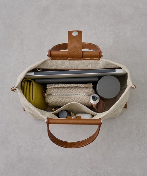 IACUCCI（イアクッチ）の「ソルベット M LINO/CERVO（トートバッグ