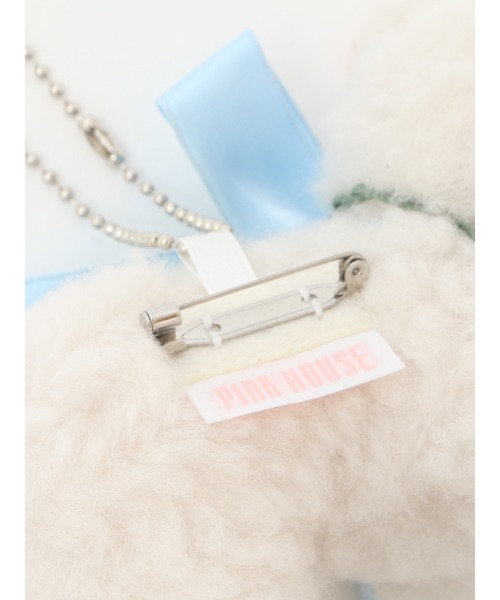 PINK HOUSE（ピンクハウス）の「ひつじぬいぐるみコサージュ（ブローチ