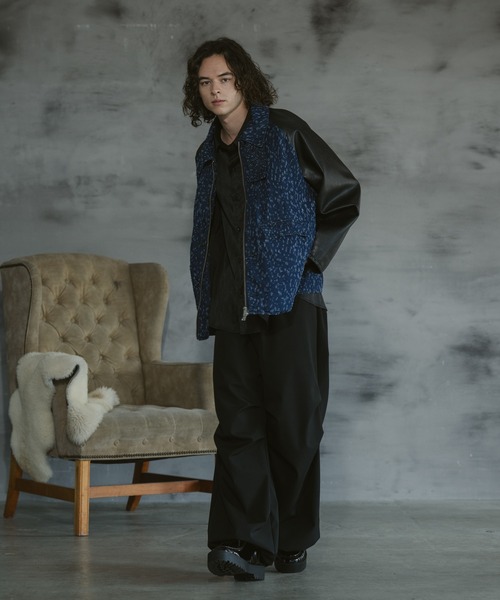 CASPER JOHN（キャスパージョン）の「Hunting denim stadium jacket