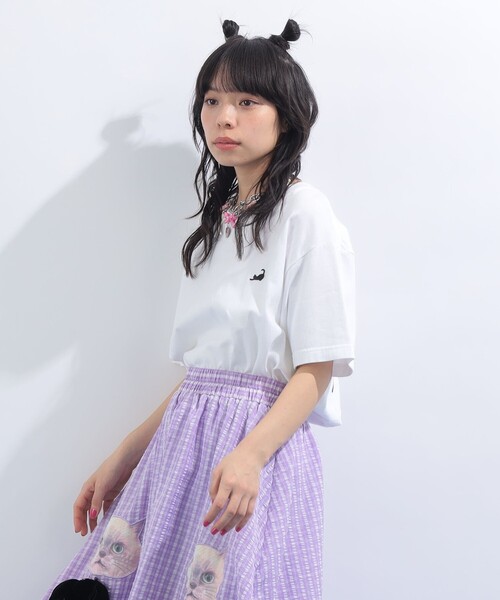 UNISEX〉 'NO CAT, NO LIFE.' Tシャツ（Tシャツ/カットソー）｜mmts