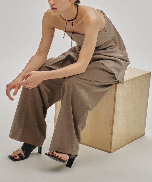 TODAYFUL/トゥデイフル】Twill Wide Trousers/ツイルワイドトラウザー