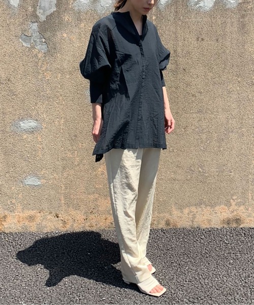 ENOF（イナフ）の「SHEER SHIRT（シャツ/ブラウス）」 - WEAR
