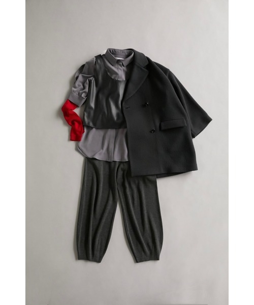 RIM.ARK（リムアーク）の「Wide double-breasted CT（チェスターコート