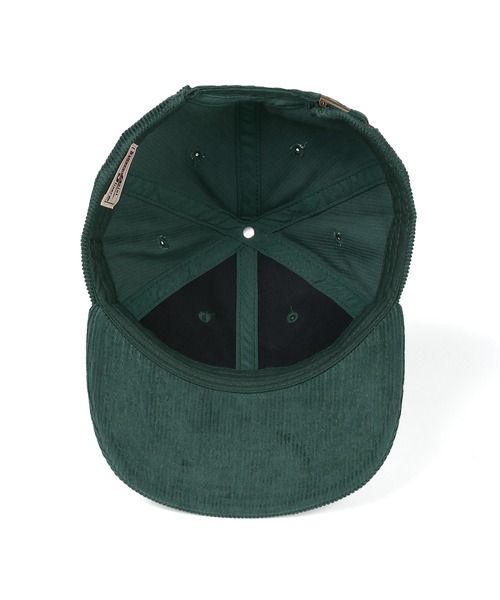 D LOGO' CORDUROY FLAT VISOR CAP：コーデュロイ フラットバイザー