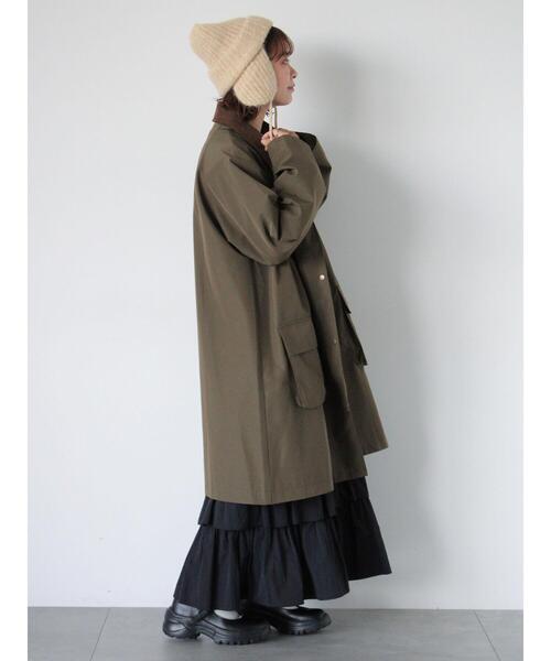 ehka sopo（エヘカソポ）の「コーデュロイ襟コート（その他アウター
