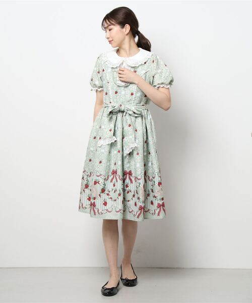 axes femme（アクシーズファム）の「ベリーフィールズワンピース