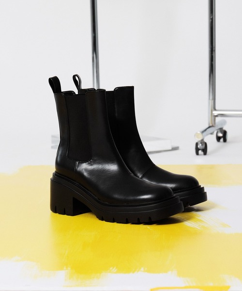 MAISON SPECIAL（メゾンスペシャル）の「Heel Side Gore Boots/ヒール