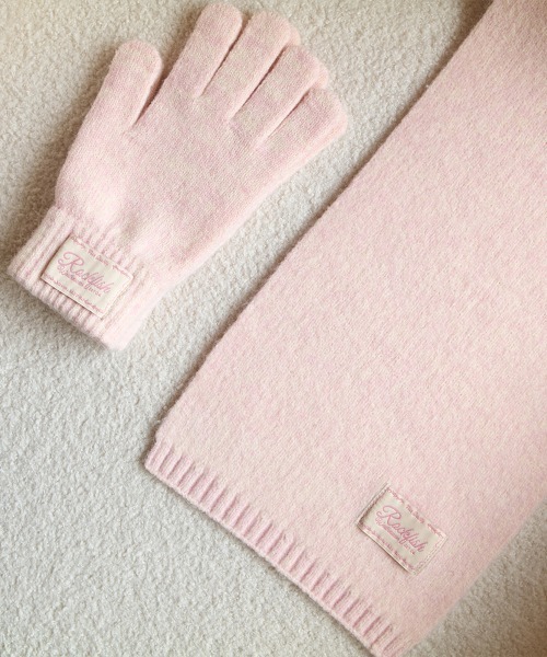 FLUFFY SCARF & GLOVES SET（手袋）｜ROCKFISH WEATHERWEAR（ロック