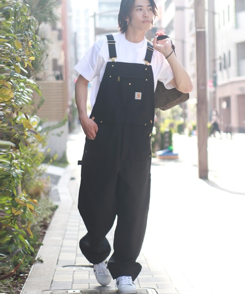 セール】carhartt ワッペン ダックオーバーオール（サロペット