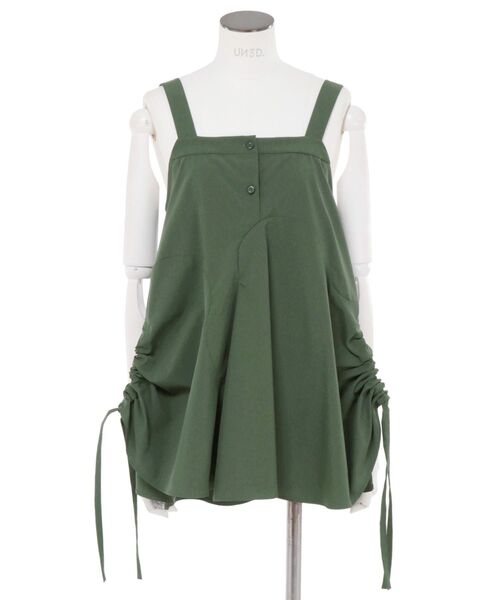 un3d ギャザー キャミソール UN3D.（アンスリード）の「ウェーブライン