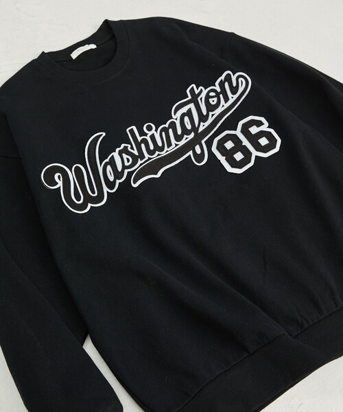 FREAK'S STORE（フリークスストア）の「フェルトロゴ クルーネック