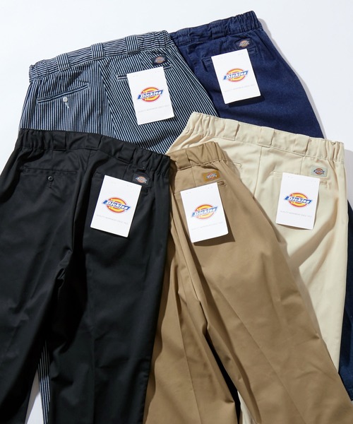 Dickies/ディッキーズ ロゴピスネーム ストレッチイージー カラー