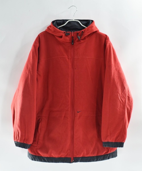 USED】Y2K NIKE リバーシブル フリースライナー ナイロンジャケット