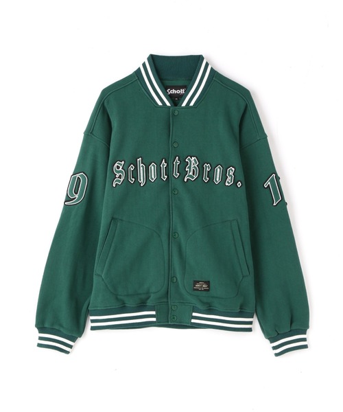 schott（ショット）の「Schott/ショット/STADIUM SWEAT JACKET