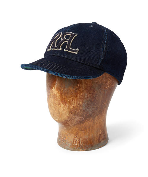RRL（ダブル アール エル）の「コットンウール ツイル ボール キャップ