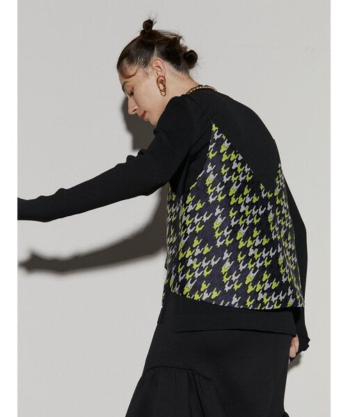 UN3D.（アンスリード）の「CHIDORI JACQUARD CAMISOLE / チドリジャ