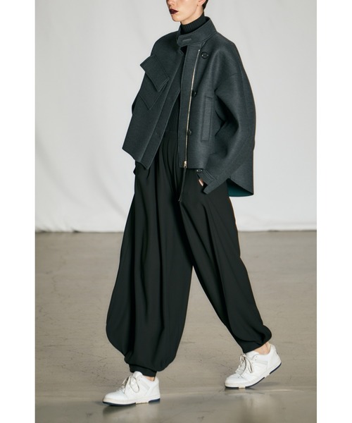 ENFOLD（エンフォルド）の「ウールボンディング ショートコート