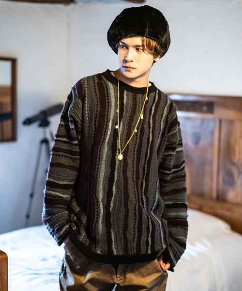 glamb（グラム）の「Ash knit / アッシュニット（ニット/セーター