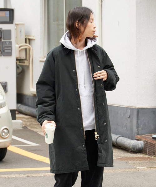 Barbour/バブア― PADDED EXMOOR COAT 中綿入り ラグランスリーブ