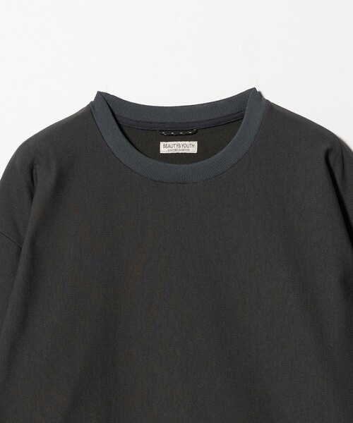 セール】”パーフェクトストレッチ” アジャスト クルーネック トップス