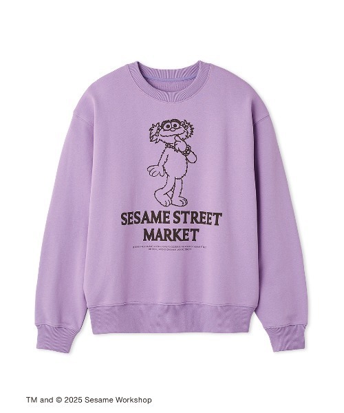 VINTAGE SKETCH】裏毛プルオーバー（スウェット）｜SESAME STREET