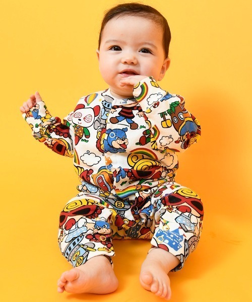 HYSTERIC MINI（ヒステリックミニ）の「OVER THE RAINBOW総柄