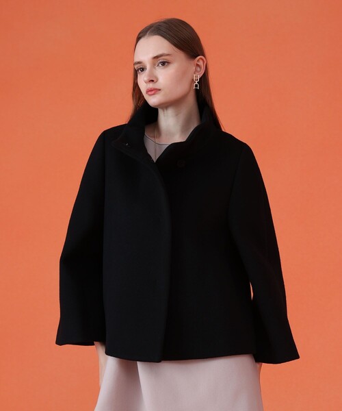 ウールビーバーショートコート（テーラードジャケット）｜ANAYI