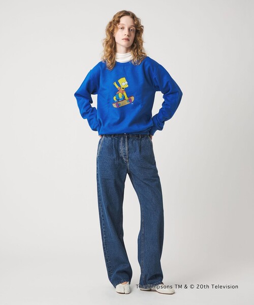セール】＜6(ROKU)＞The Simpsons Bart/スウェット（スウェット）｜6