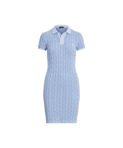 POLO RALPH LAUREN（ポロ ラルフ ローレン）の「ケーブルニット ポロ