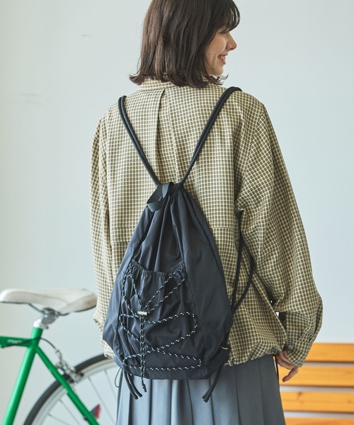 アソートデザイン ドローコード ナップサック MONO-MART LADY'S│MONO