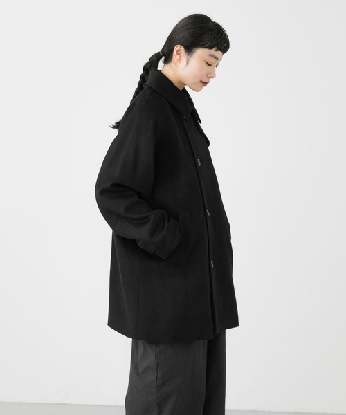 かぐれ（カグレ）の「ウールシングルPコート（ピーコート）」 - WEAR