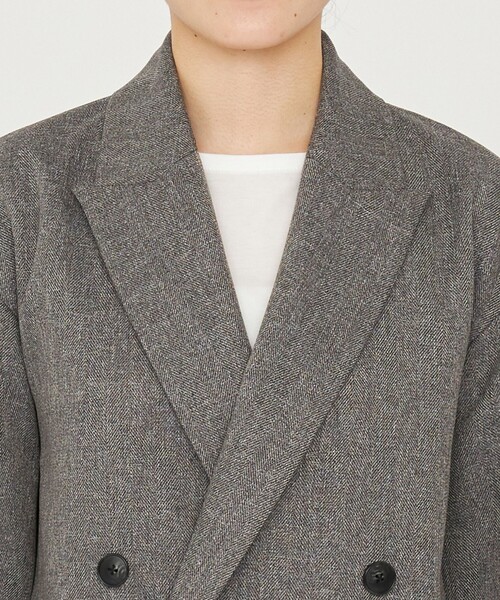 セール】ウォッシャブル ツイード ジャコット（uncrave STANDARD