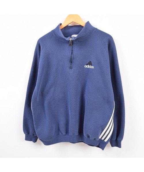 ブランド古着】ハーフジップスウェットシャツ トレーナー（スウェット