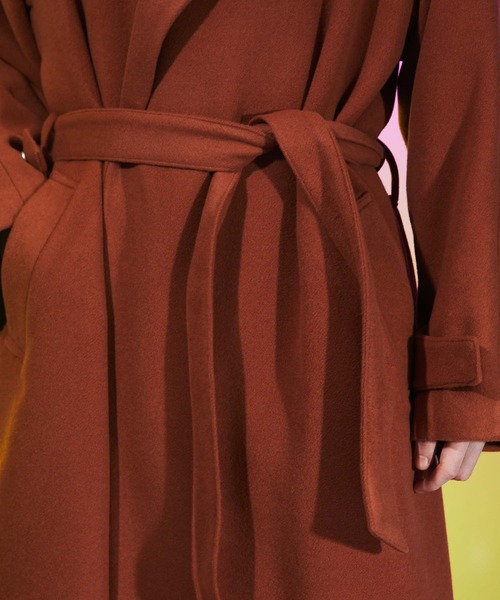 ユニセックスアイテム》SUPER160Sピュアウールダブルクロスメルトン