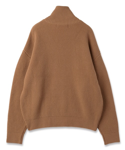 CULLNI（クルニ）の「24-AW-044 / Double Zip High Neck Knit（ニット