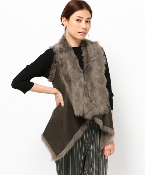 martinique（マルティニーク）の「KARL DONOGHUE/ムートンベスト