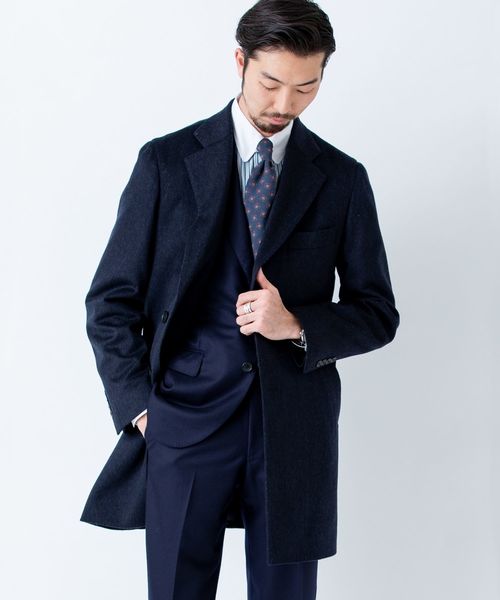 SHIPS（シップス）の「SD: ウール/カシミヤ ソリッド ショート