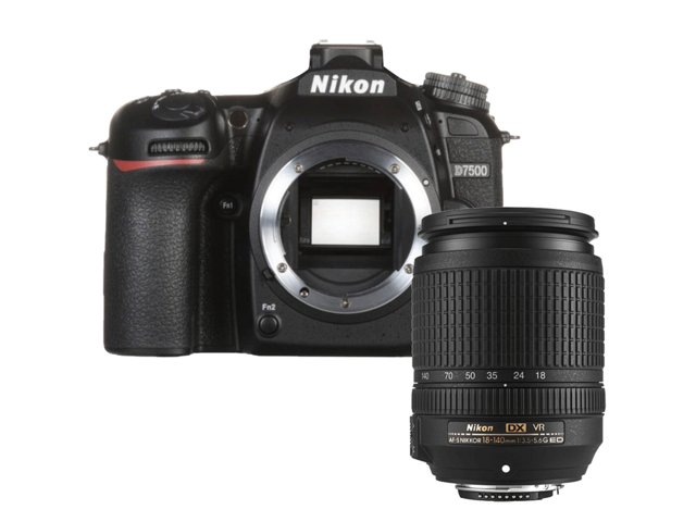 NeweggBusiness - Nikon D7500 20.9MP Digital SLR Camera with 18