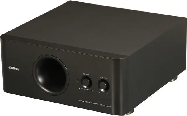 YAMAHA YST-FSW050BL2 Advanced YST II & Down-Firing Active Design
