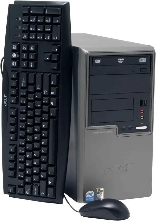 Acer Desktop PC AcerPower S285 3.06GHz 512MB DDR 80GB HDD Windows