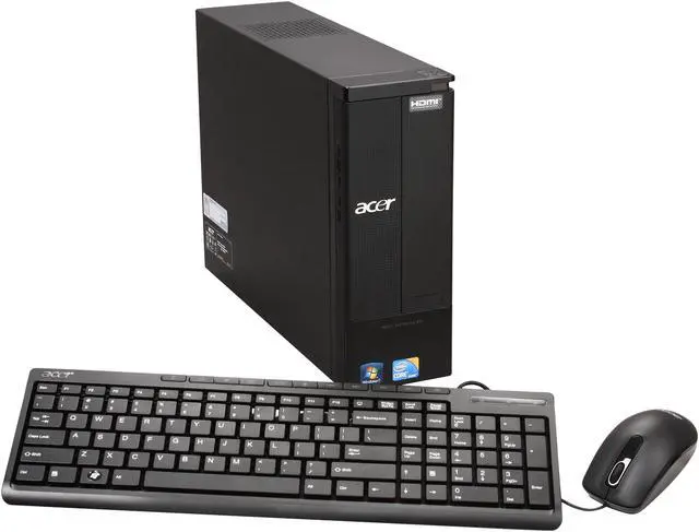 Acer Desktop PC Aspire X3 AX3950-UR20P (DT.SE6AA.002) Intel Core