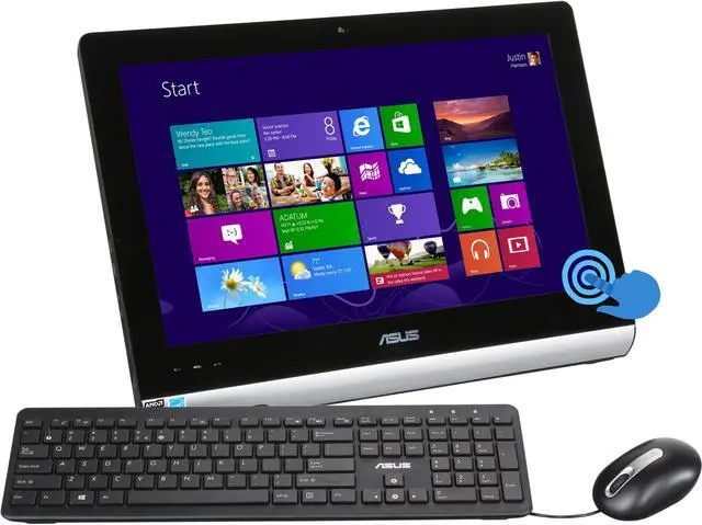 ASUS All-in-One PC ET2221-01 AMD A8-5550M 4GB DDR3 1TB HDD AMD