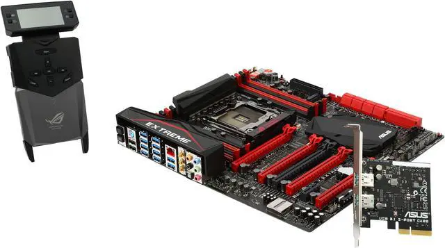 ASUS ROG RAMPAGE V EXTREME/U3.1 LGA 2011-v3 Extended ATX Intel
